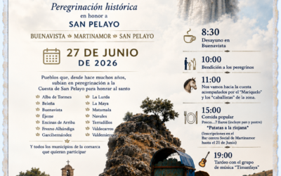 ROMERÍA DE SAN PELAYO 2026: CARTEL OFICIAL Y SALIDA DESDE BUENAVISTA